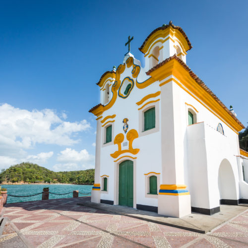 Ilha dos Frades - Igreja de Loreto. Foto: Fábio Marconi