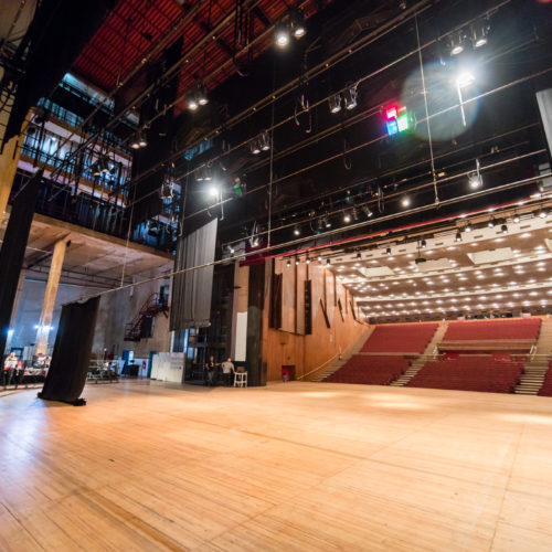 Backstage, Sala Principal do Teatro Castro Alves. Foto: Fábio Marconi