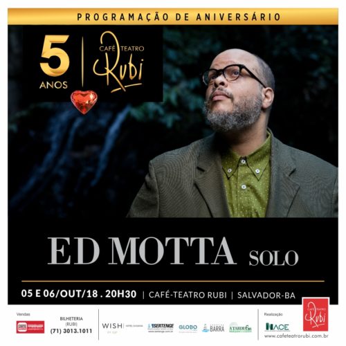Ed Motta Solo. Foto: Divulgação