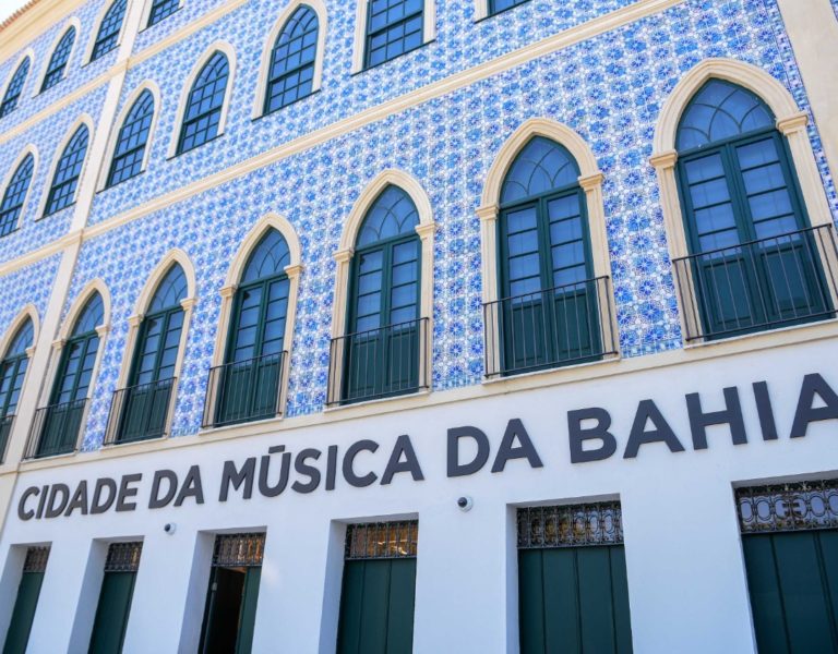 Banner - Cidade da Música da Bahia (City of Music of Bahia)